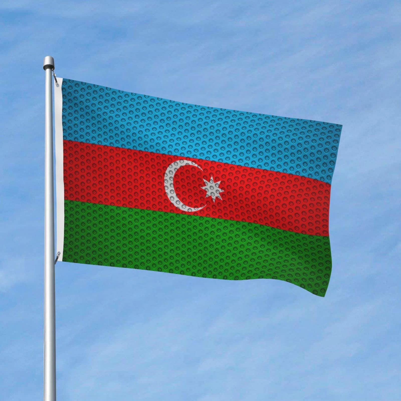 Amazon.com : Double-Sided Flag Of Azerbaijan Flag 3x5 Ft Durable