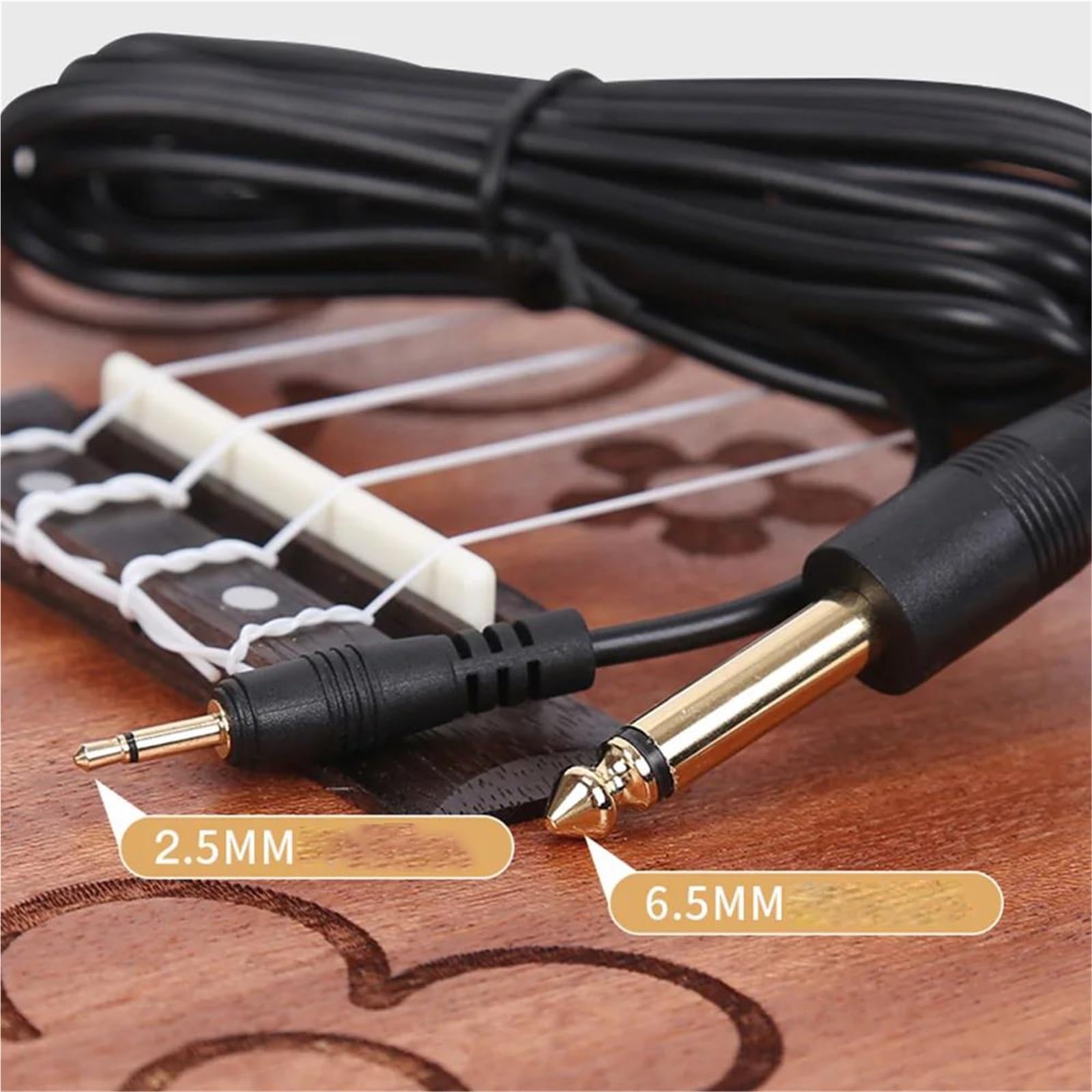 Pickup Per Chitarra Mini Sound Pick-up Amplificatore Piezo Trasduttore Stick Pickup Piezo Per Chitarra Acustica Ukulele Violino Banjo(AD-35)