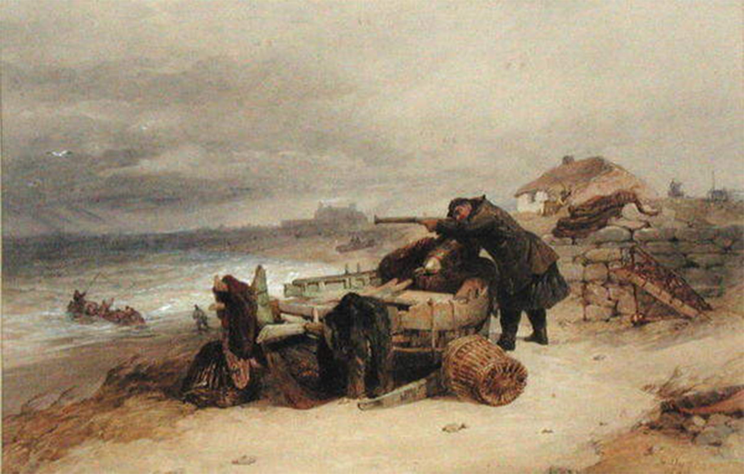 Serendipitp No Frame Vintage Picture Print On Canvas Wall Art Poster The Look Out By Famous Painting Artwork Print Poster For Wall Decor 60X90cm