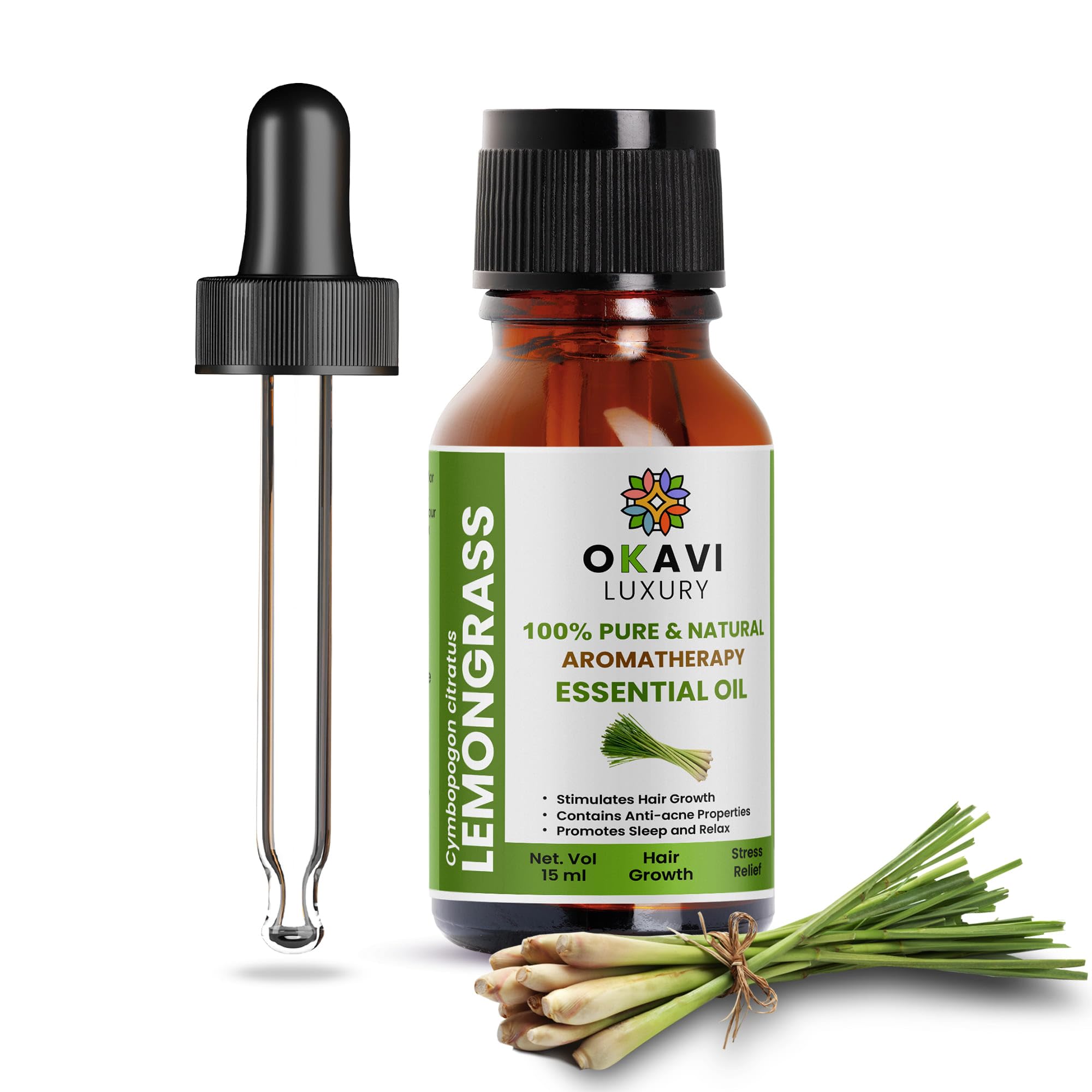 OKAVI Lavender Essential Oil for Aromatherapy - Pure & Natural, Chemical-Free Aromatherapy Oil for Relaxation, Skin Care, Hair Growth, and Deep Sleep (15ML Each -Pack of 2) (B0D9Y2RJVL) Amazon Price History, Amazon Price Tracker