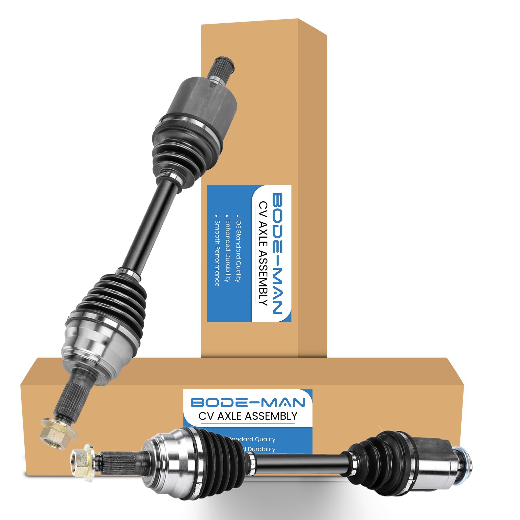 Bode-man 2PC Front CV Axle Half Shaft Assembly for 2009-2013 Mazda 6 3.7L Models