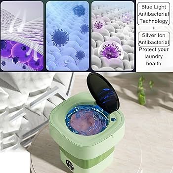 パープル ハンディ洗濯機 Amazon.co.jp: ポータブル洗濯機、スピン乾燥機付きミニ
