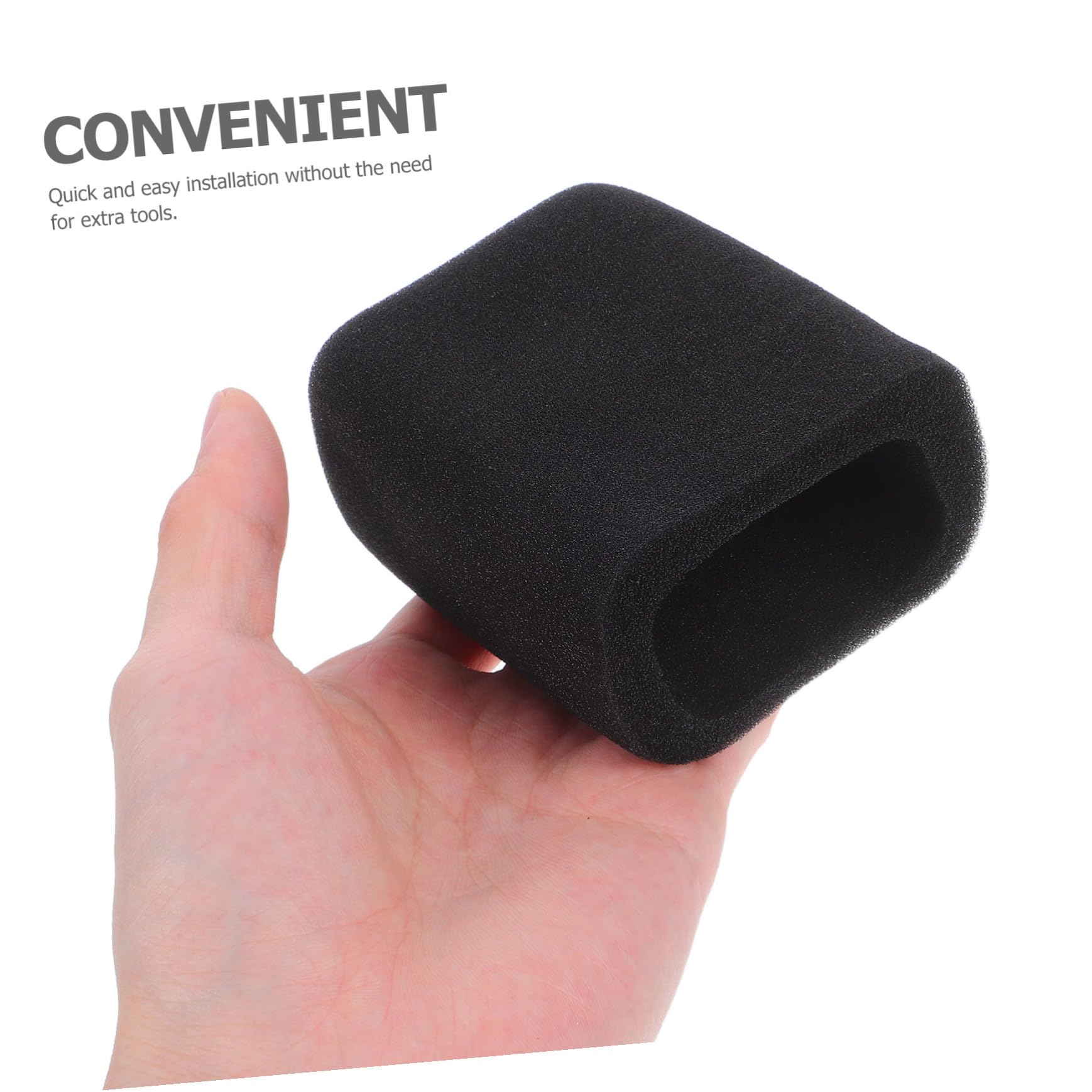 TOYANDONA 3pièces Bonnette Anti-vent Pour Microphones Accessoires De Scène Isolation Phonique Protection Pour Micro Écran Anti-vent