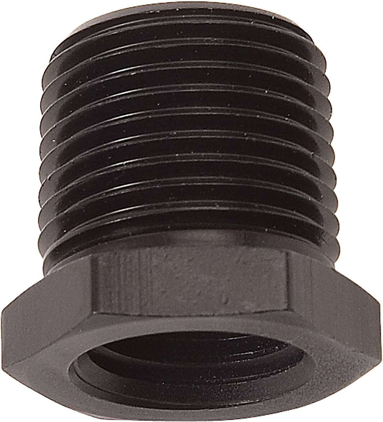 Russell by Edelbrock 661563 Black 3/8" Male to 1/4" Female Pipe Bushing Reducer