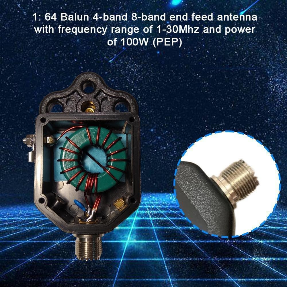 Balun ad alta frequenza 164, 130MHz, 100W