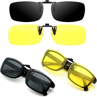 ZENOTTIC 2025 Occhiali Da Sole Alla Moda/retrò Con Clip (occhiali Anti Luce Blu Clip Polarizzata) Per Uomo Donna - Foto 3