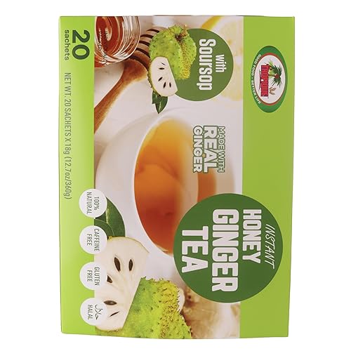 Miniatura 4 de Té instantáneo de miel y jengibre (guanábana)