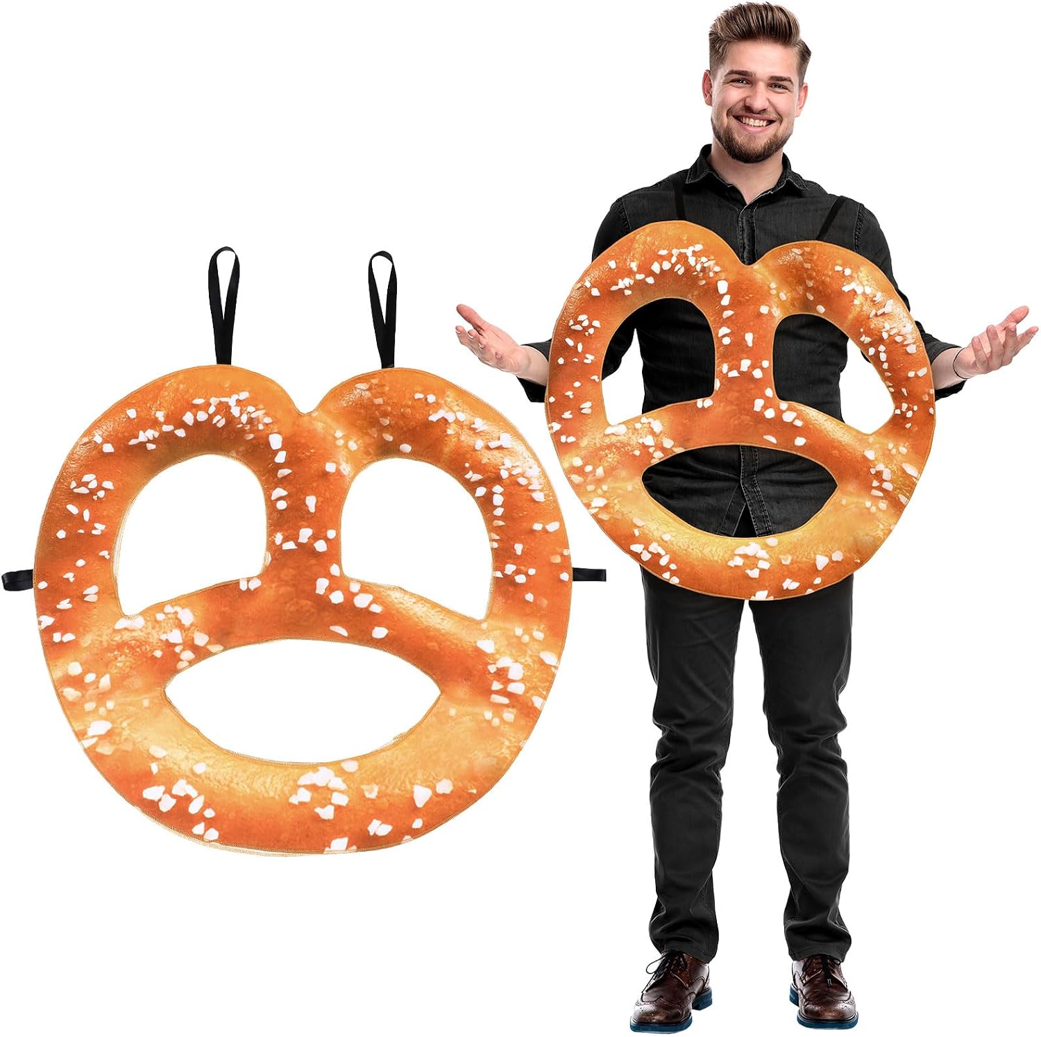 Soulchen Pretzel Costume Adults Oktoberfest Food Cosplay Outfit