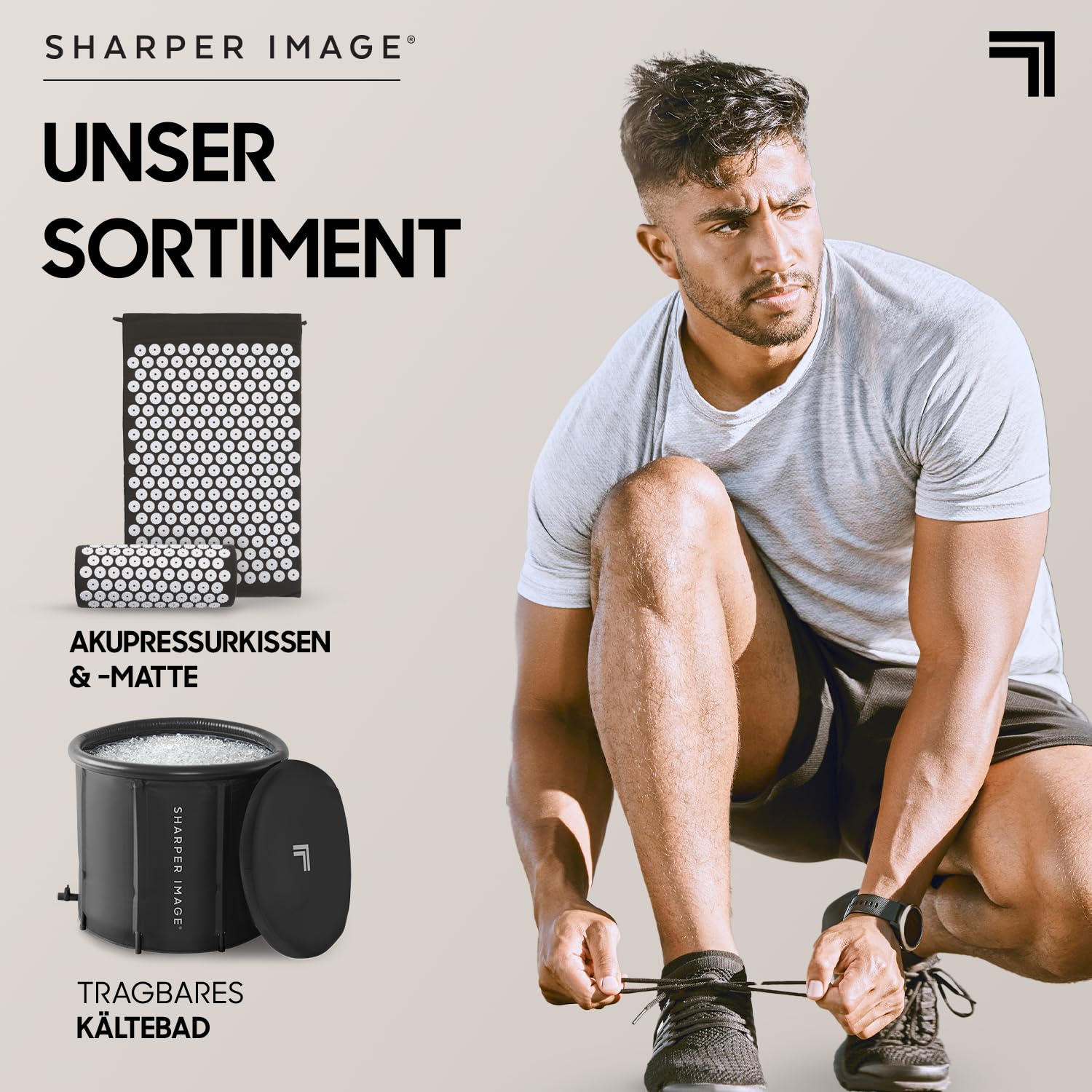 SHARPER IMAGE - Tragbare Sauna - Wellness - Dampfbad - Klappstuhl inklusive - Wärmetherapie - Revitalisiert die Haut - Regeneration - Stressabbau - Wellness - Entspannung | Tragbare Heim-Sauna-Pod für den Innen- und Außenbereich, faltbarer Stuhl und Tempe