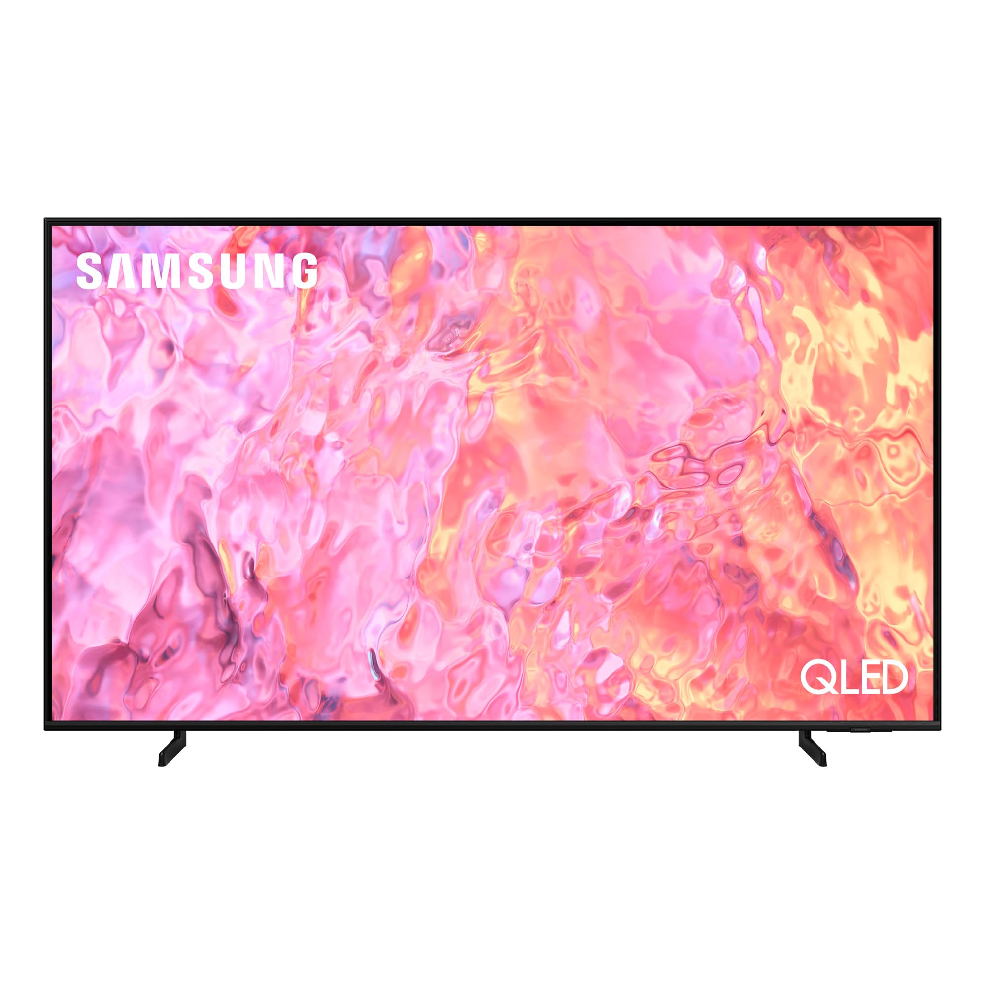 Samsung TV QE55Q60CAUXZT QLED 4K, Smart TV 55" Processore Quantum 4K Lite, 100% volume colore con Quantum Dot, OTS Lite, Integrato con Bixby e Alexa compatibile con Google Assistant, Black 2023