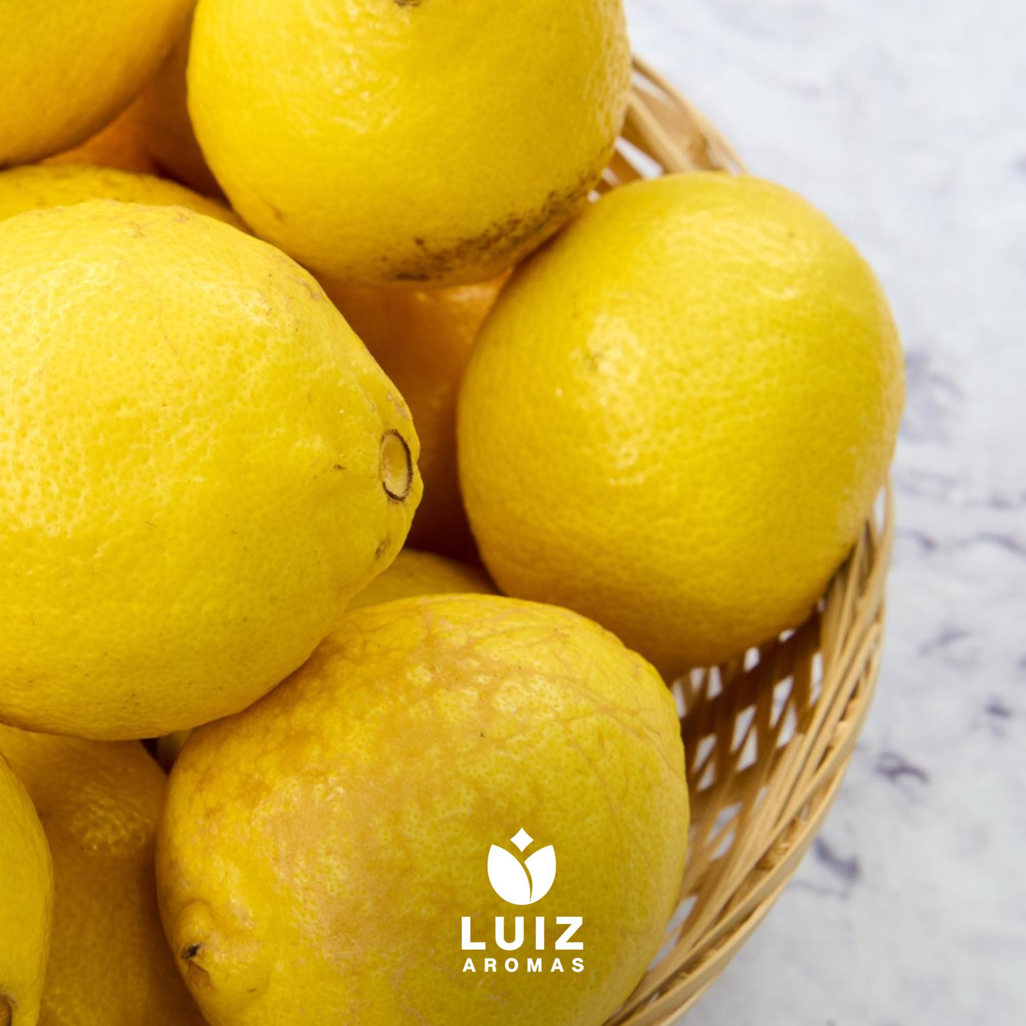 LUIZ AROMAS | Aroma Limón - Aroma Alimentario en Gotas para dulces de Hornear, Pasteles, Bizcochos y Tartas | Producto Vegano sin Calorías y sin Azucar | Producto 100% Italiano (100g)