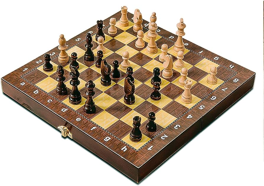 ボトムスス単品 ドイツ製 アンティーク 木製 チェス盤 駒 レトロ