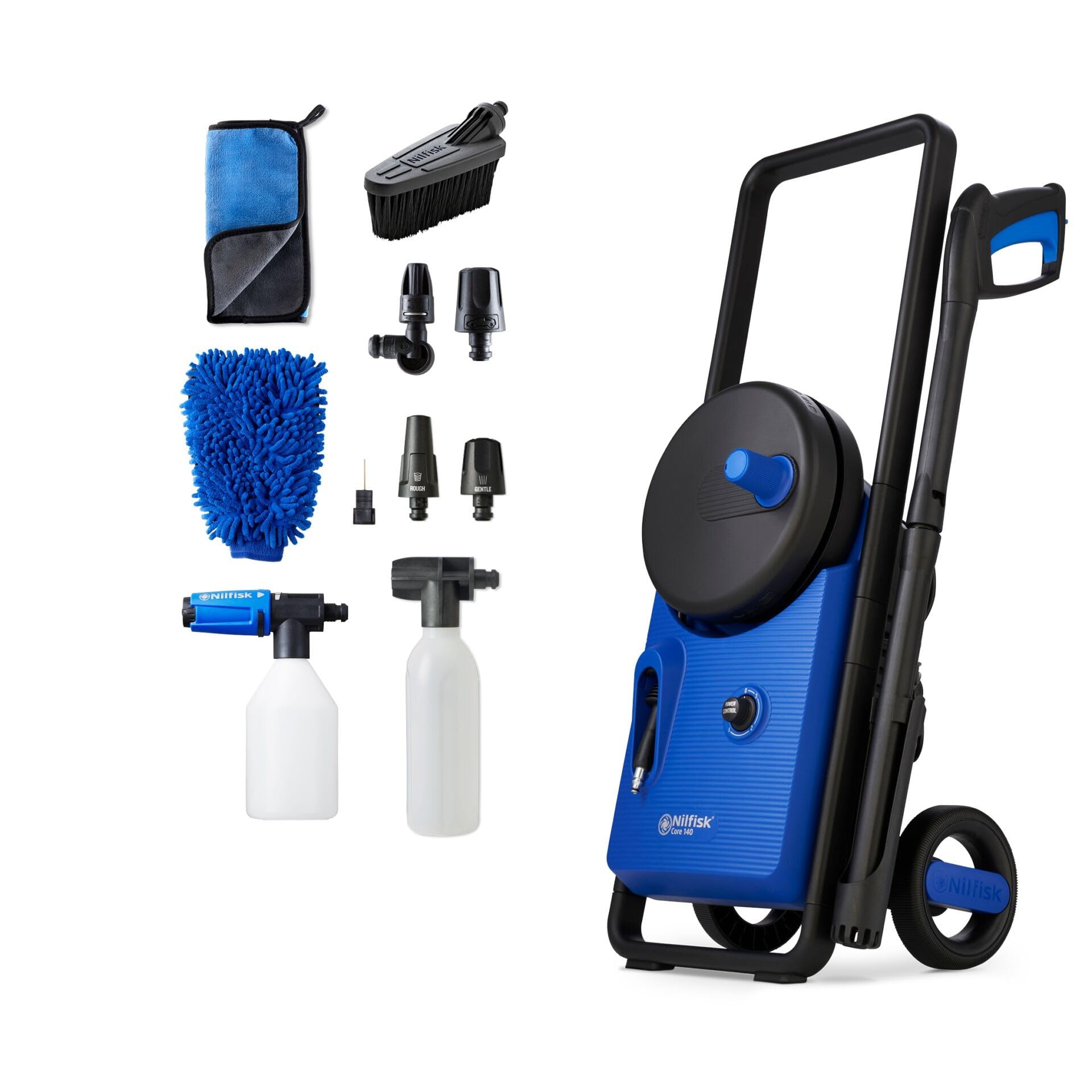 Nilfisk Core 140 PWRCONTROL, Bleu, 50 x 41 x 30 cm
