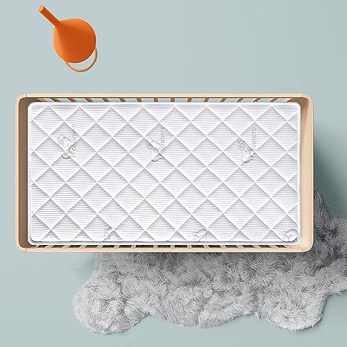 Miniatura 6 de Colchón firme para cuna y niños pequeños interior de espuma de primera calidad y forro polar de primera calidad tecnología de engrosamiento y