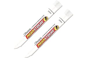 Sanford Meanstreak White Permanent Marker