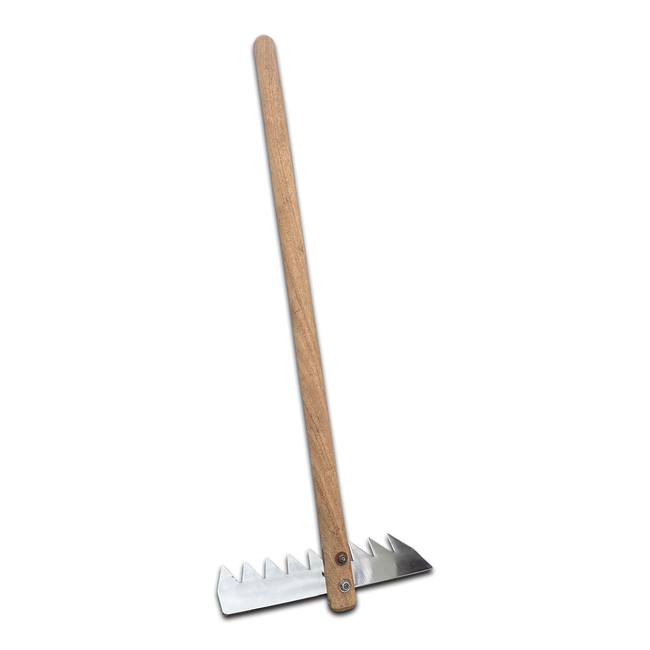 TAD SOLID® Stainless Steel Agriculture Gardening Cultivator - 14 Inch Wide Tool with Rake, Spade, Tiller, and Spade - 9 Teeth SS Blade for Efficient Soil Preparation and Maintenance (B08T1STKMP) Amazon Price History, Amazon Price Tracker