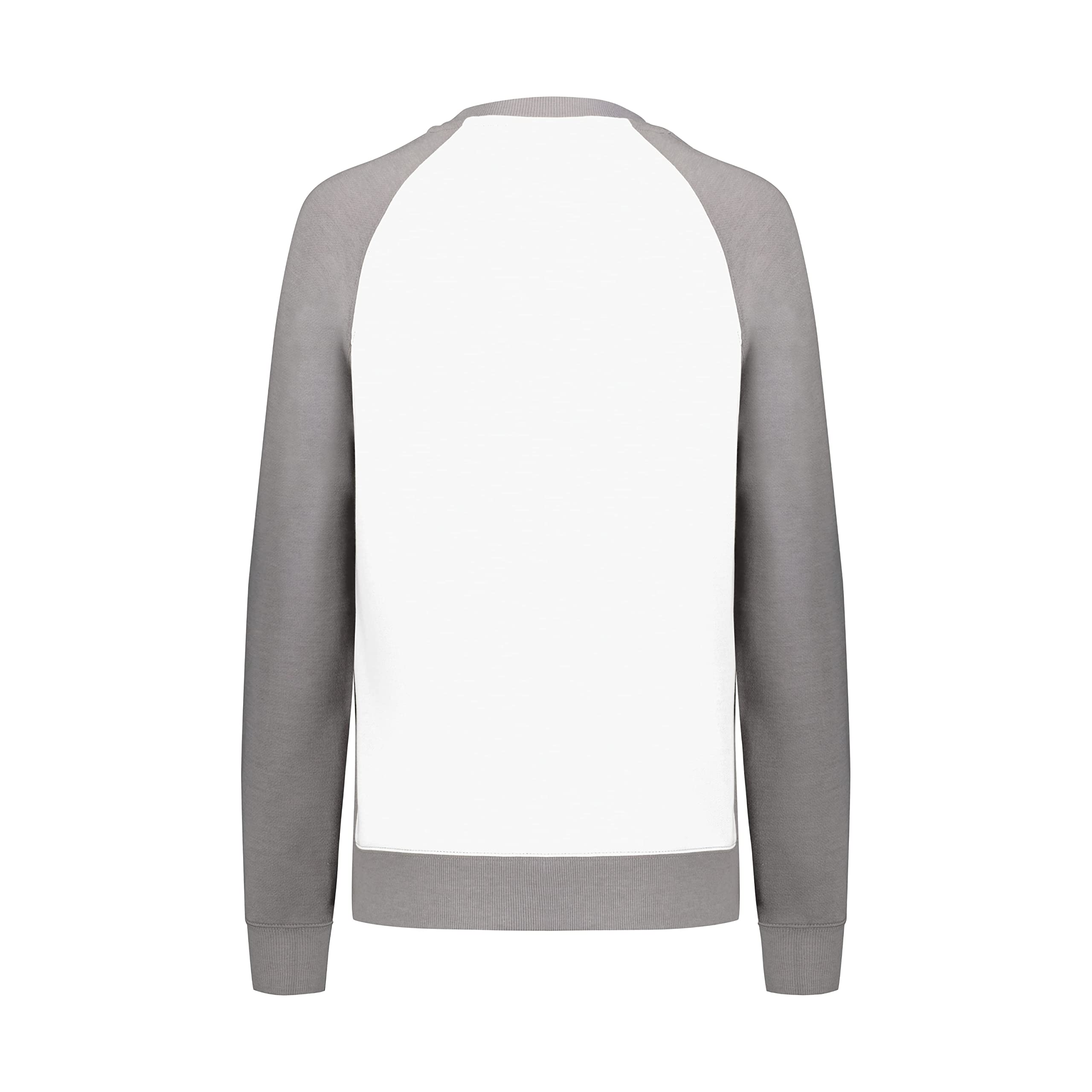 Holloway Damska bluza Ivy League Fleece Crew, Athletic Grey Heather/White, L, Athletic Grey Heather/White, L
