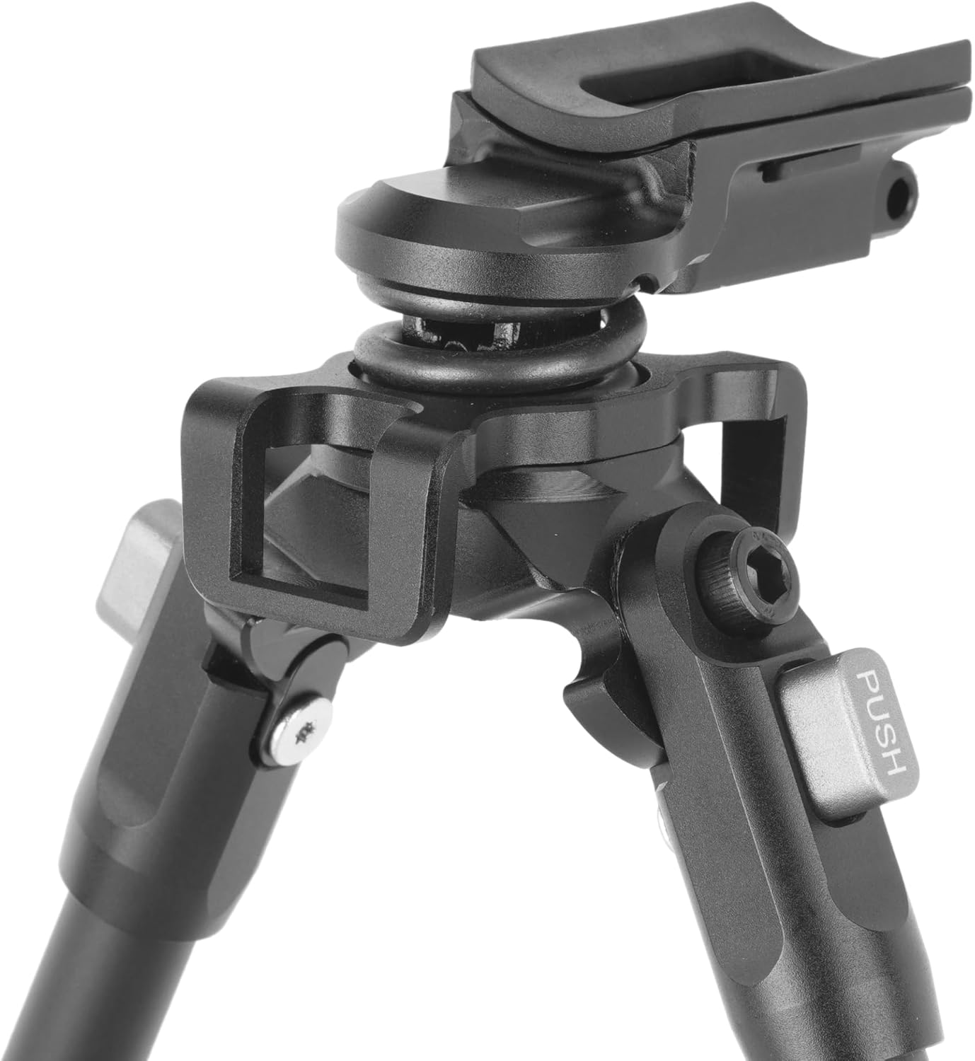 Vanguard Equalizer 1 A - 8-10" Aluminum Pivot Bipod - Sling Stud Attachment