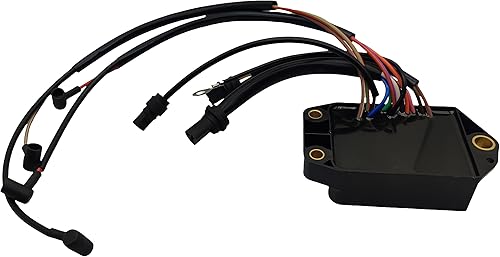 XYZIL CDI Unit Power Pack 583773 584028 113-4028 Compatible con motores JohnsonEvinrude 85 88 90 100 110 112 y 115HP de flujo cruzado sin límite de