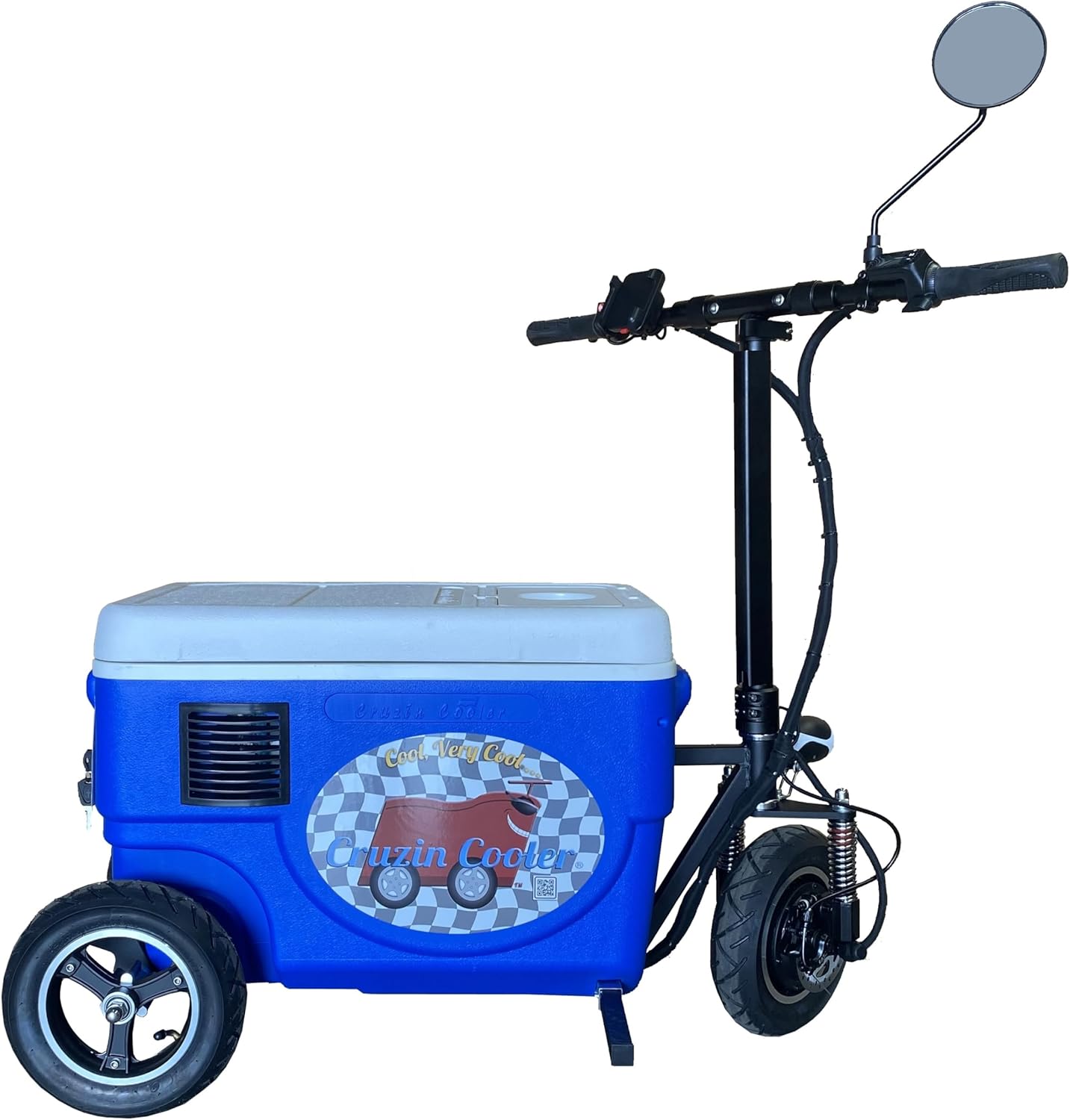 Cruzin Cooler® CZHB Sport X-Li Electric Cooler Scooter, Blue
