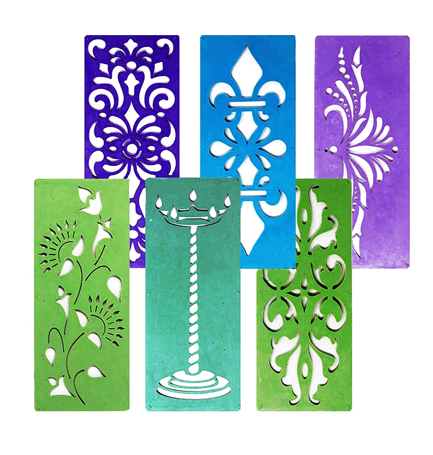 See full amazon price history chart for PRANSUNITA Ready to Draw Rangoli Making Plastic Stencils for Diwali, Pongal, Weddings Decorations –Size 3 x7 inch – Pack of 6 PRANSUNITA Ready to Draw Rangoli Making Plastic Stencils for Diwali, Pongal, Weddings Decorations –Size 3 x7 inch – Pack of 6 (B091754LPQ) Amazon Price History, Amazon Price Tracker
