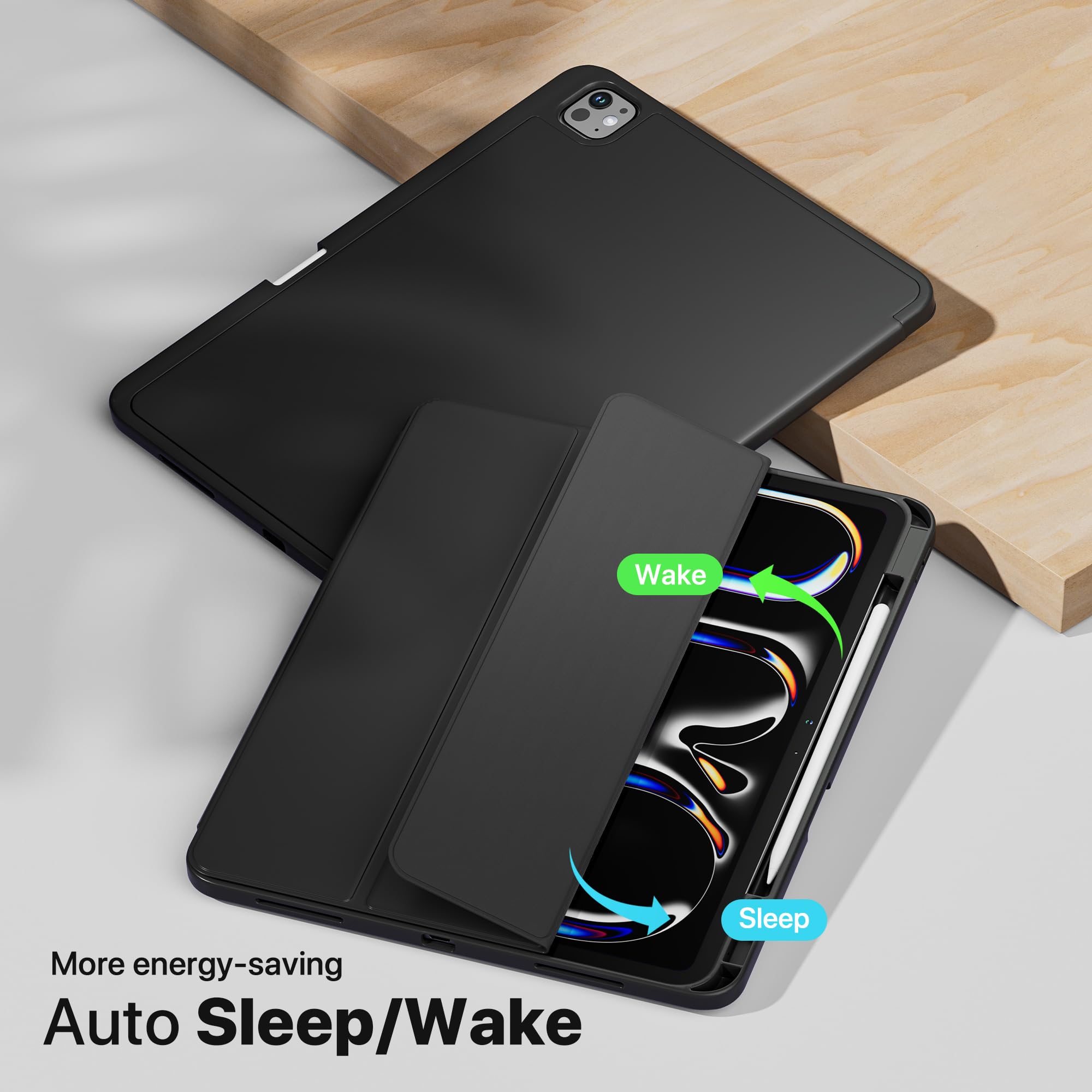 Amazon.com: VAKS for iPad Pro 13 inch Case M4 2024 7th