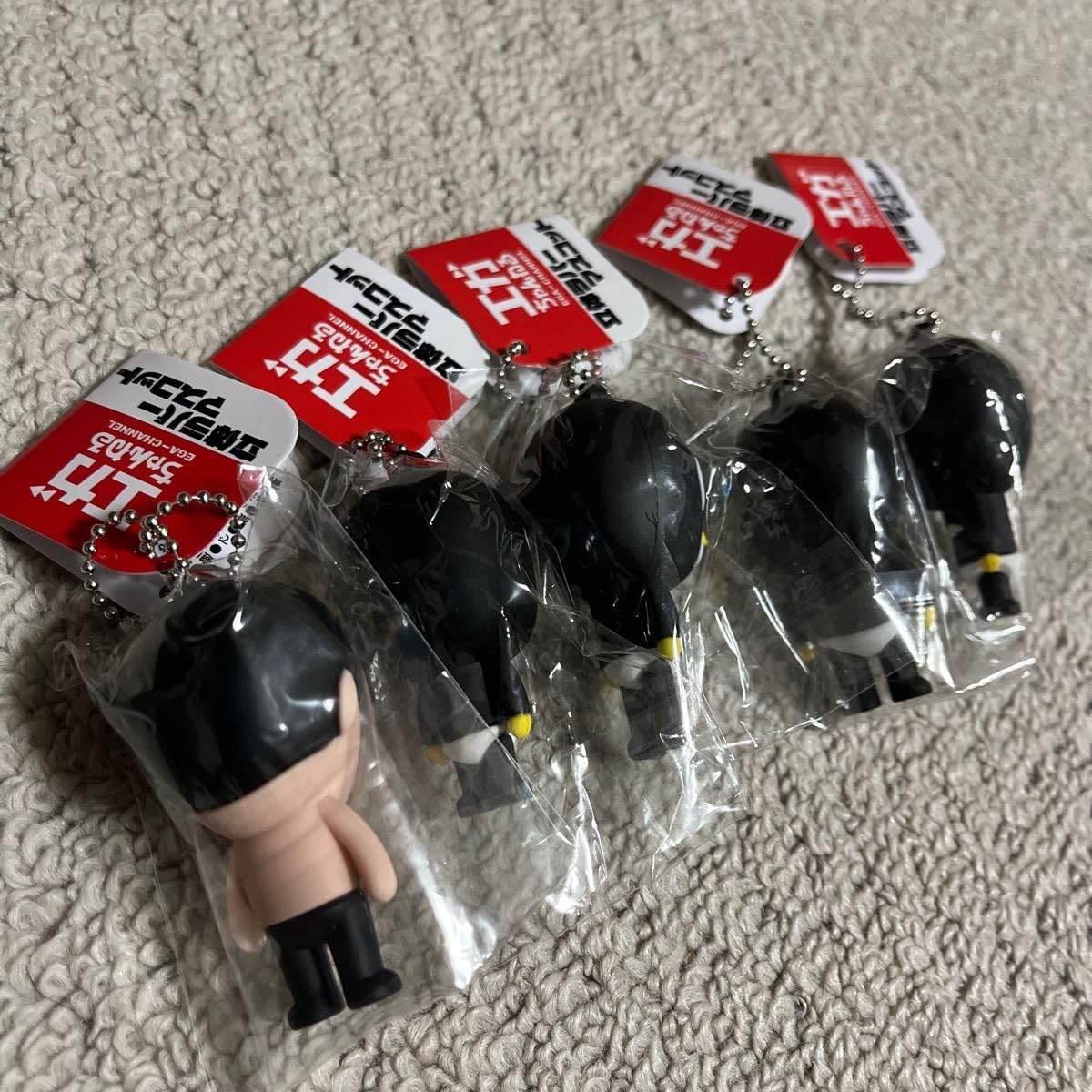 Amazon.co.jp: エガちゃんねる 立体ラバーマスコット 5種セット