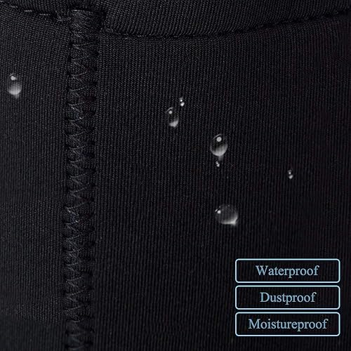 Vista 23 de Selens Juego de 4 fundas para lentes con funda protectora gruesa de neopreno para lente de cámara DSLR Sony Nikon Olympus Panasonic – Tamaño: bolsas