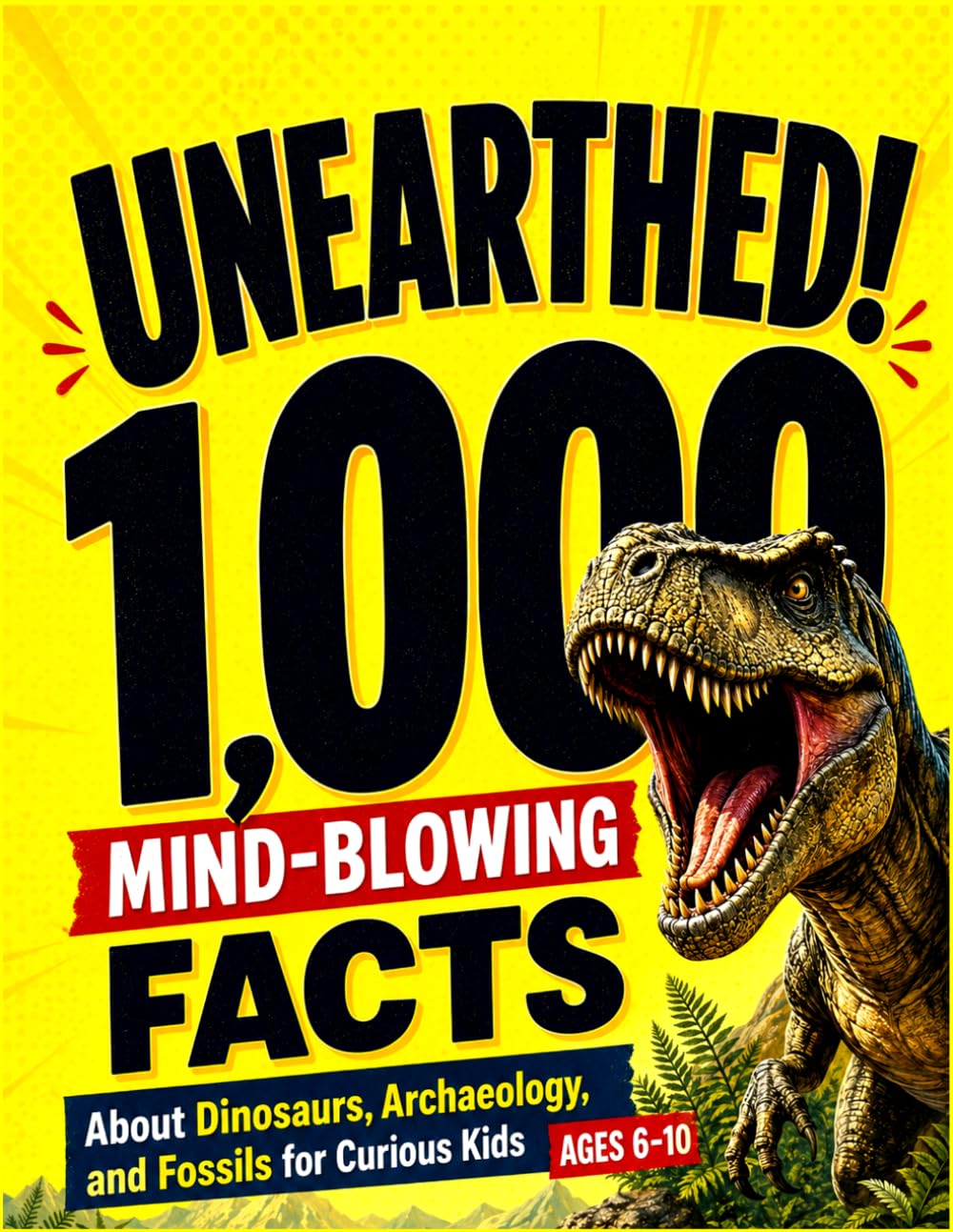 Unearthed!: 1,000 Mind-Blowing Facts About Dinosaurs, Archaeology, and Fossils for Curious Kids