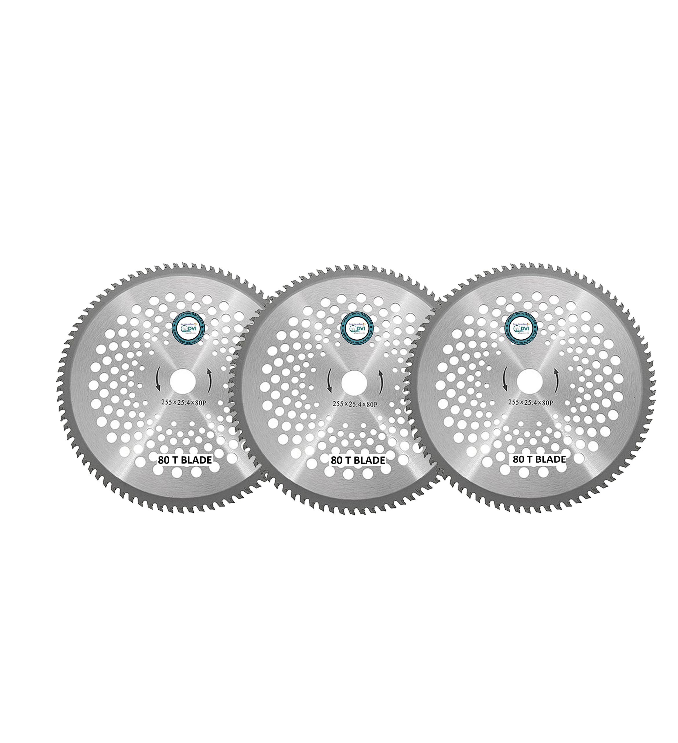 DVI Heavy Duty 80T Blade(10" INCH) for Any Type of Brush Cutter|Grass Trimmer|Crop Reaper Used for Cutting Bushes,Grass and Weeds (Made in India) Pack of 3 (B0B12QRMWJ) Amazon Price History, Amazon Price Tracker