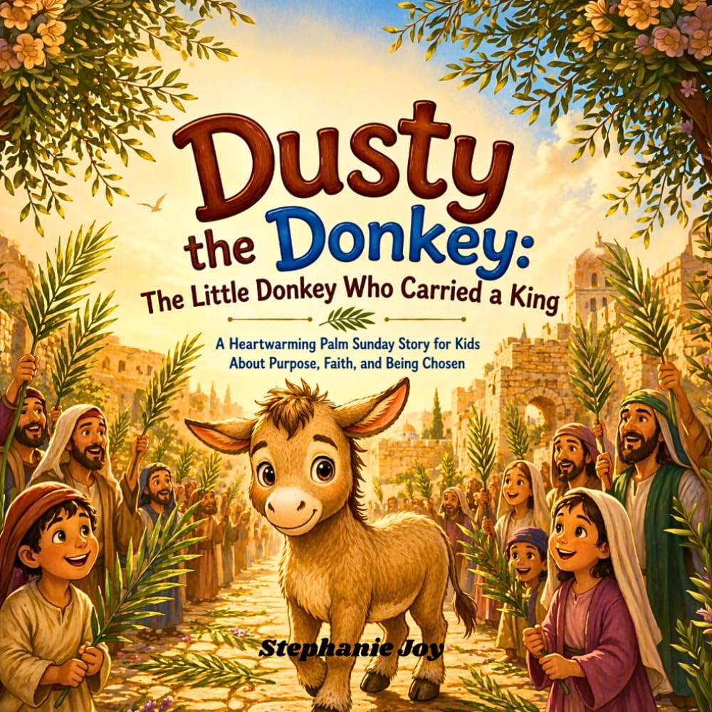 Dusty the Donkey: The Little Donkey Who Carried a King: A Heartwarming Palm Sunday Story for Kids About Purpose, Faith, and Being Chosen