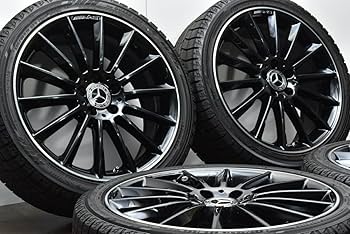 Amazon | 中古 スタッドレスタイヤホイール 4本セット 19インチ 7.5J +