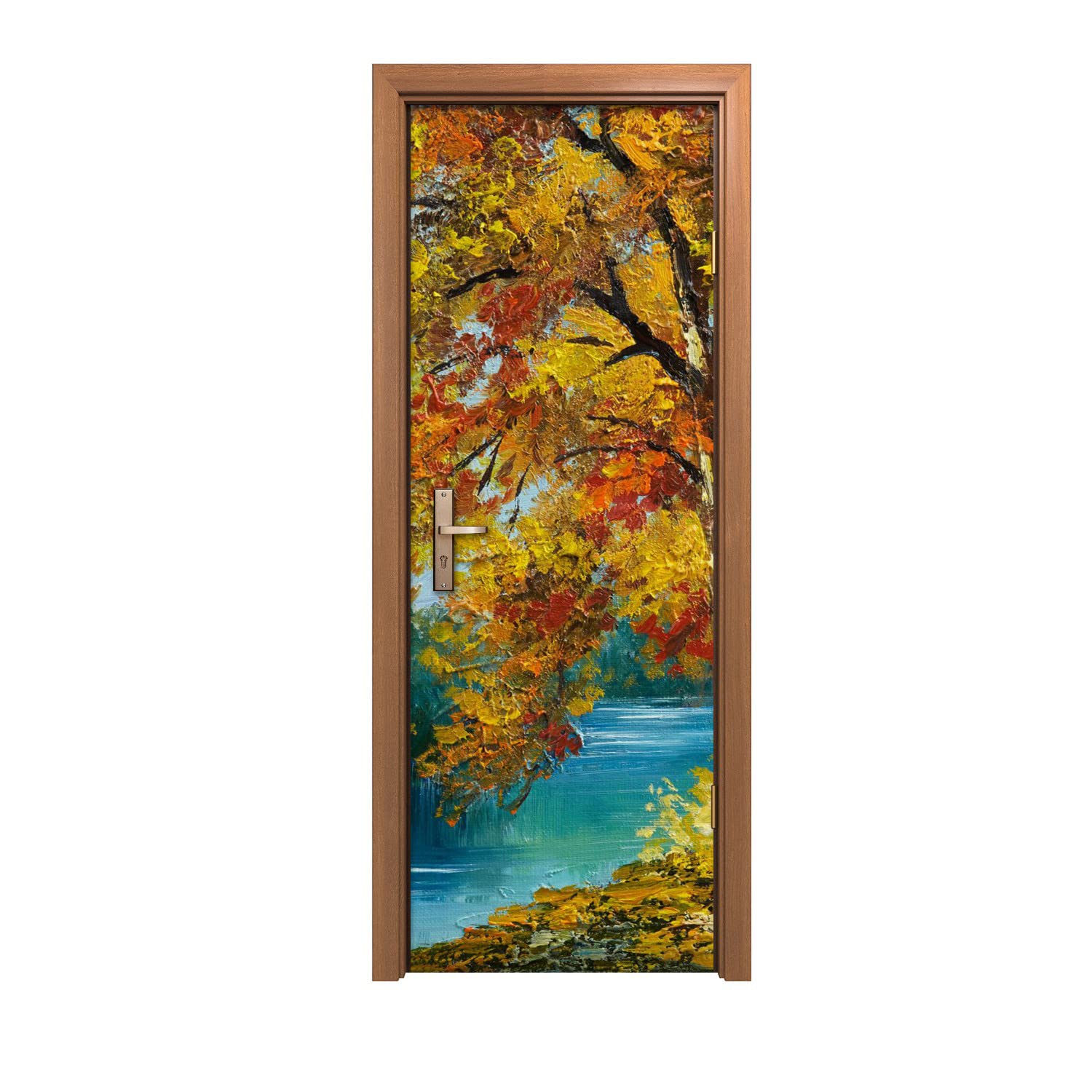 Décoration d'intérieur forêt adhésive haut de gamme 70x200