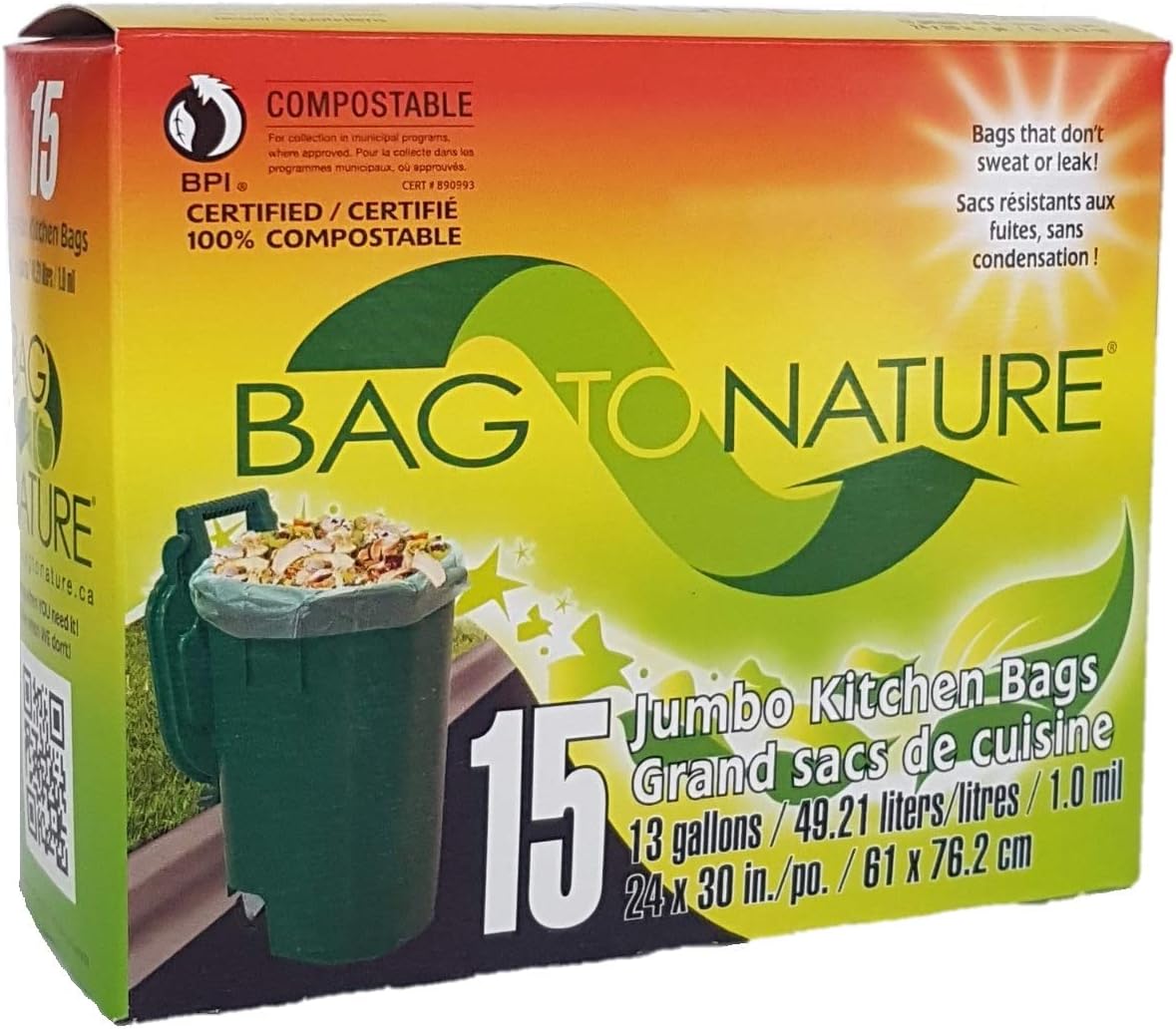 Bag to Nature Garbage Bags Amazon.ca Health & Personal Care