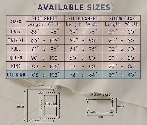 Vista 292 de RUVANTI Juego de sábanas de franela 100% algodón, tamaño matrimonial, 4 piezas, Alpine Serenity Serenidad alpina