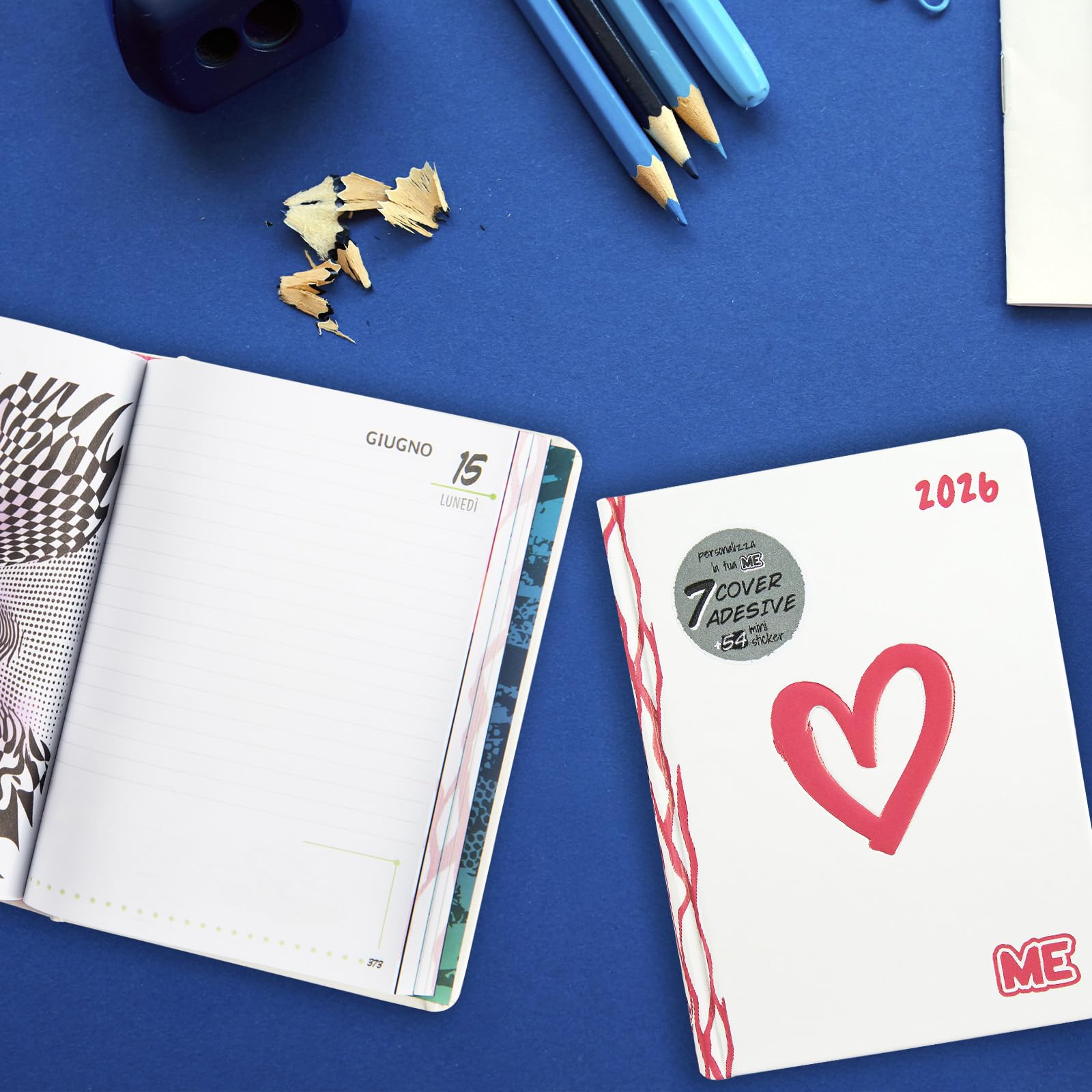 ME Classic Edition 16 Month Medium Diary, School Diary 2024-2025 With Soft Cover With Embossed Graphics And 512 Pages, Ideal For Middle School, High
