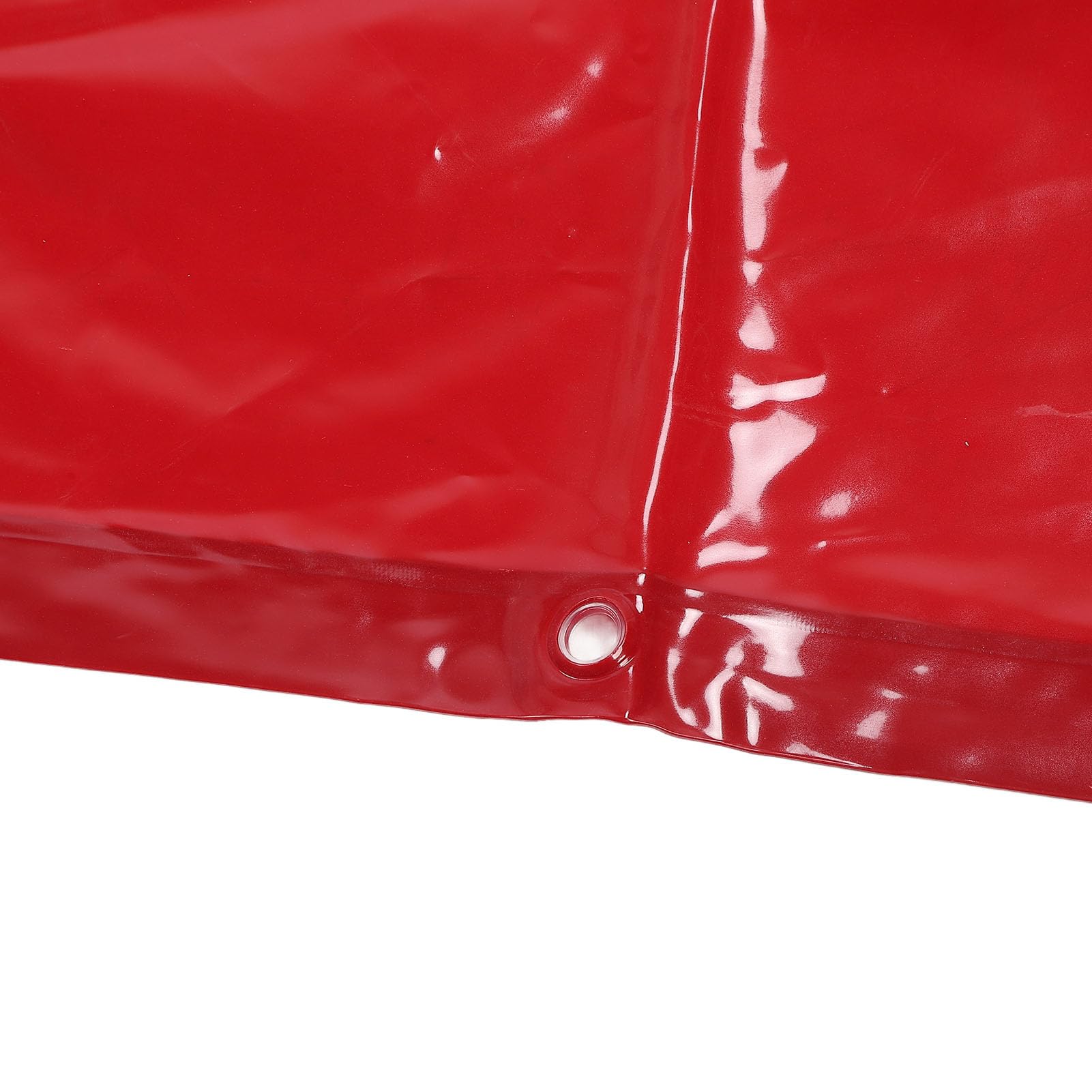 Welding Curtain 5.71x7.68FT Welding Curtain 6 Levels Guard Hanging Type Flame Retardant Welding Screen for Workshop Industrial Use Red