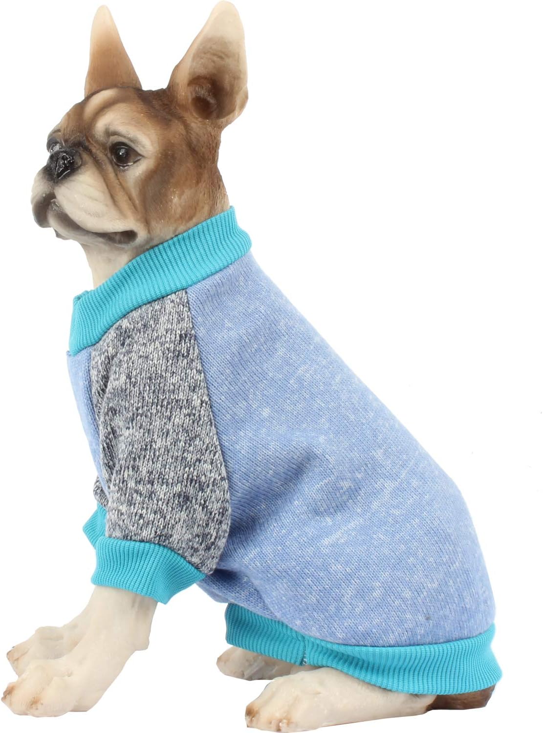 HAPEE Dog Sweater for Small and Middle with Emblem,Pet Warm Clothes,Puppy Cat Dog Shirt in Winter