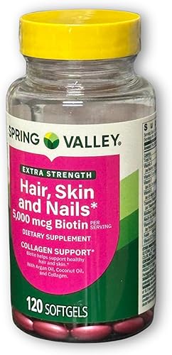 Miniatura 6 de Fusion Shop Store Store - Cápsulas blandas de biotina extra fuertes 5000 mcg para cabello, piel y uñas, 120 unidades (paquete de 1), en caja