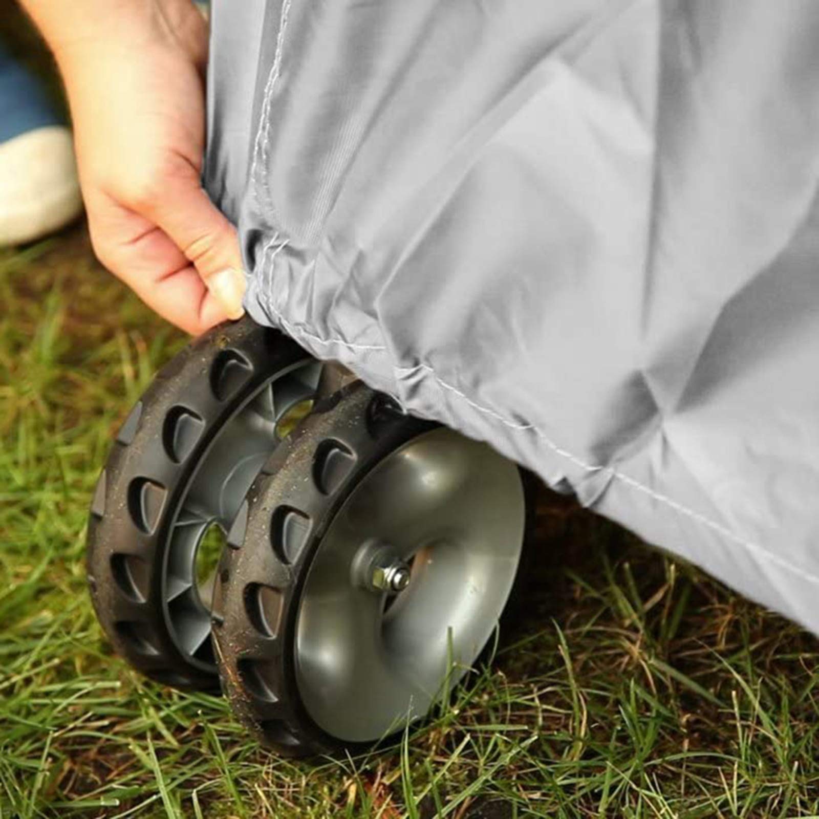 Copertura per Tavolo da Ping Pong Esterno Giardino Protettiva Impermeabile Cover Anti-UV Oxford Copertura Ping Pong Interno/Esterno 155 * 144 * 52cm