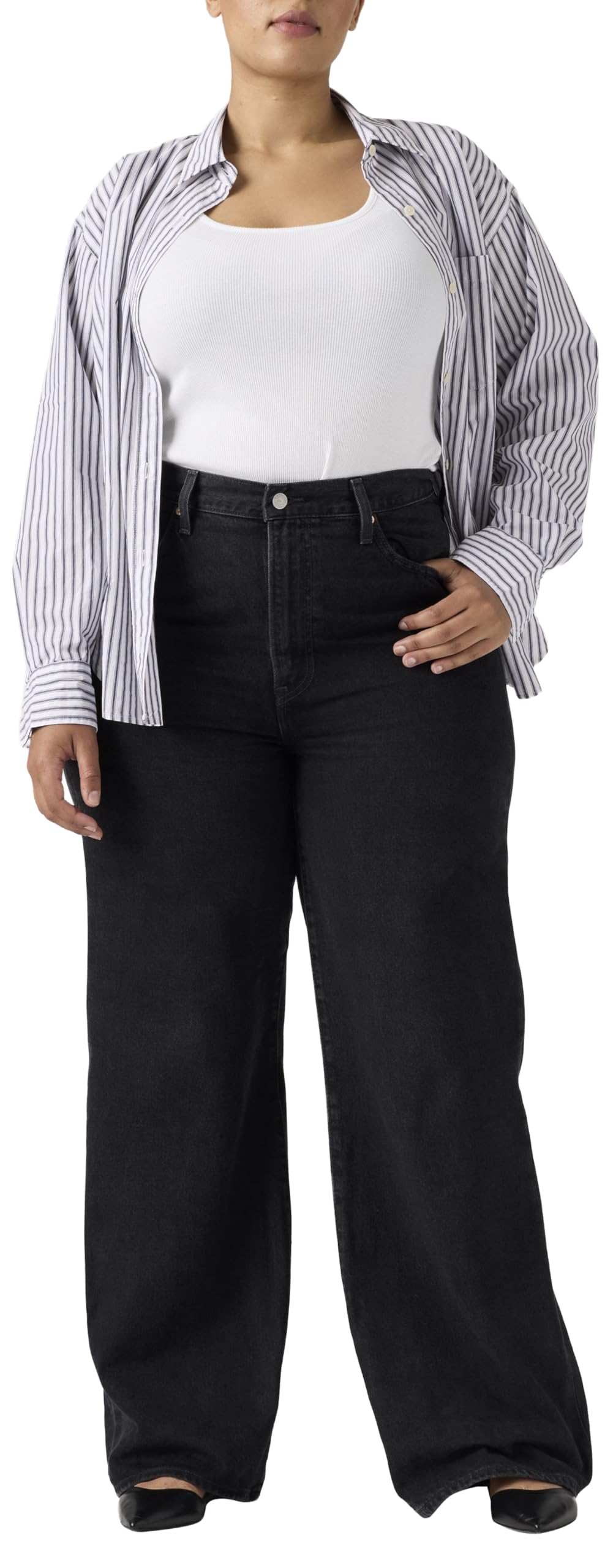 Levi's Ribcage Wide Leg H223 - Dżins Kobiety