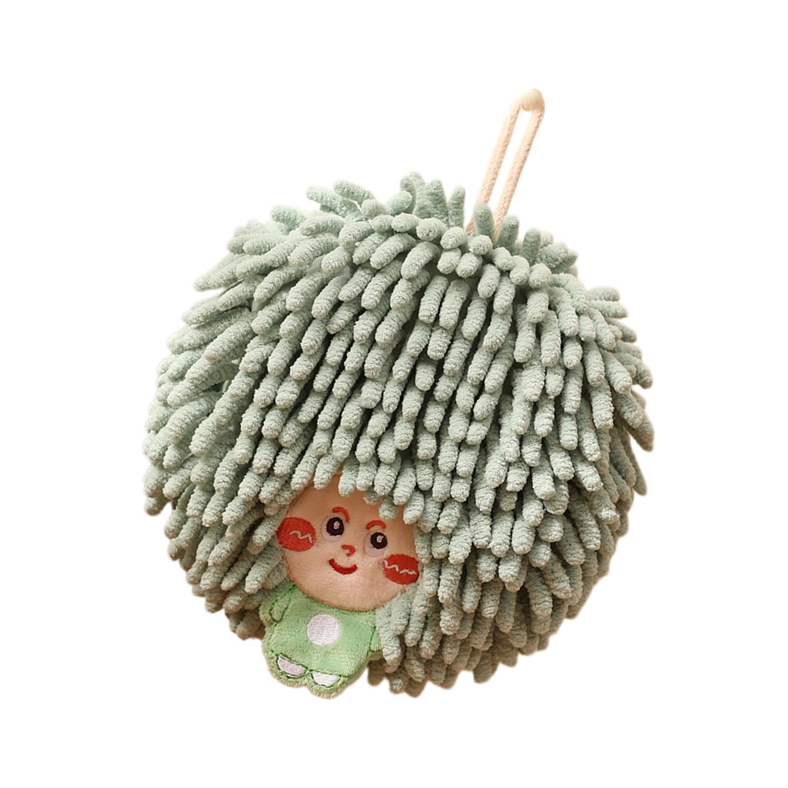 CAZSTYK And Absorbent Chenilles Hand Towel Big Head Design Great for Gifts and Home Use Lovely Hand Towel