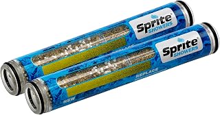 Sprite HHC-2 Replacement Shower Filter Cartridges, 2-Pack for Handheld Showers - Blue, Easy 3-Month Swap