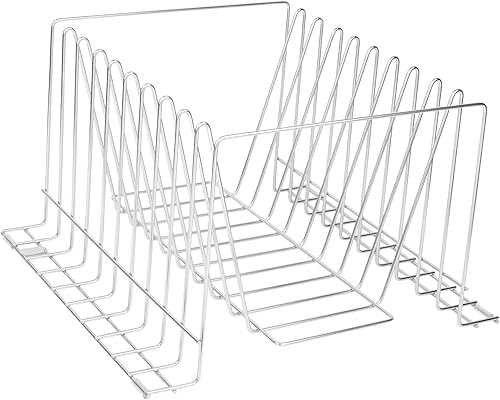 Miniatura 2 de Estante para tablas de cortar comercial, acero inoxidable, no se oxida, capacidad para 10 tablas