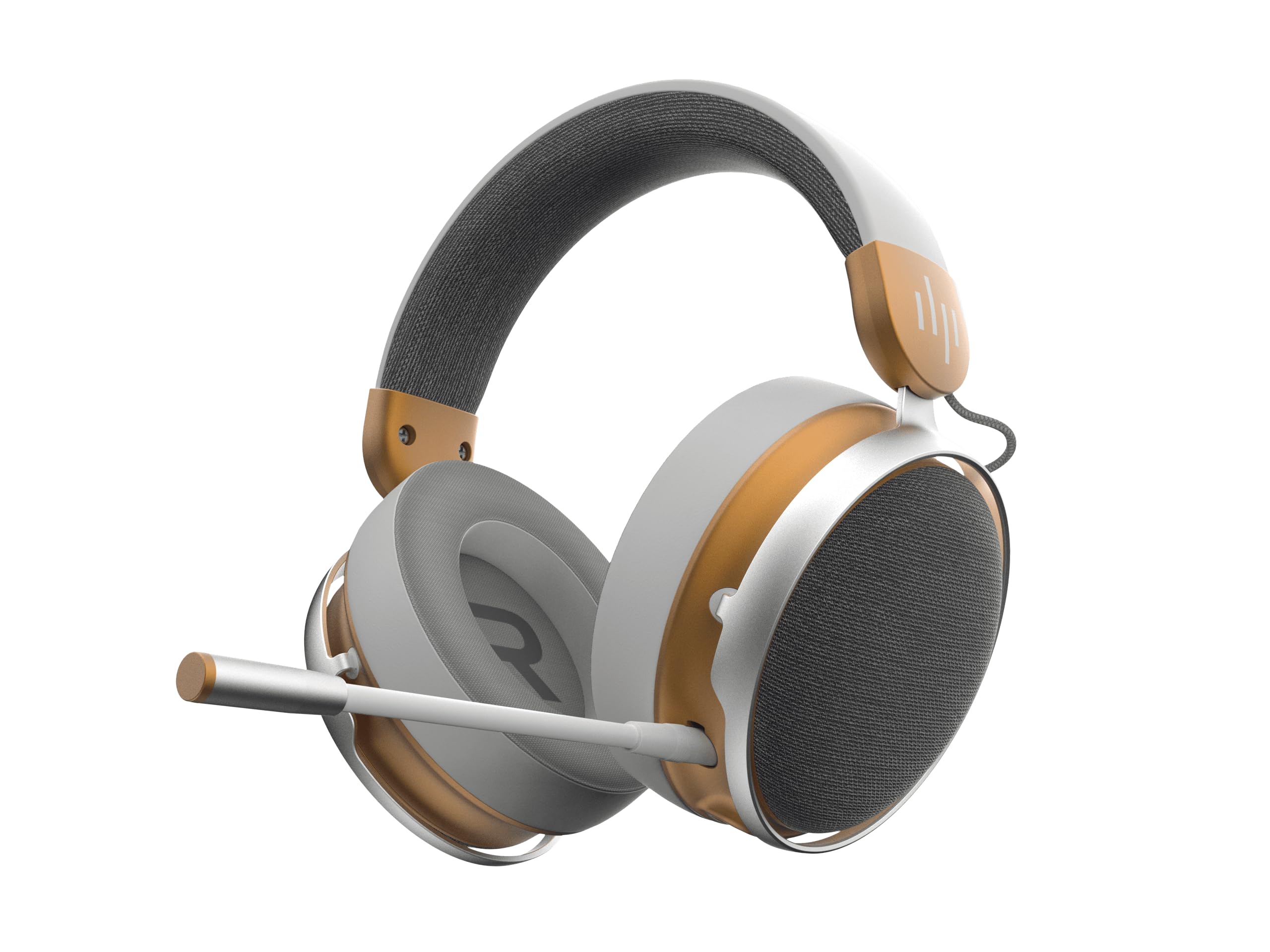 Dark Project SONO - Cuffie wireless da gioco, Bluetooth 5.3 e 2,4 GHz, driver al neodimio a doppia camera da 53 mm con diaframma composito, microfono omnidirezionale staccabile e cuscinetti auricolari