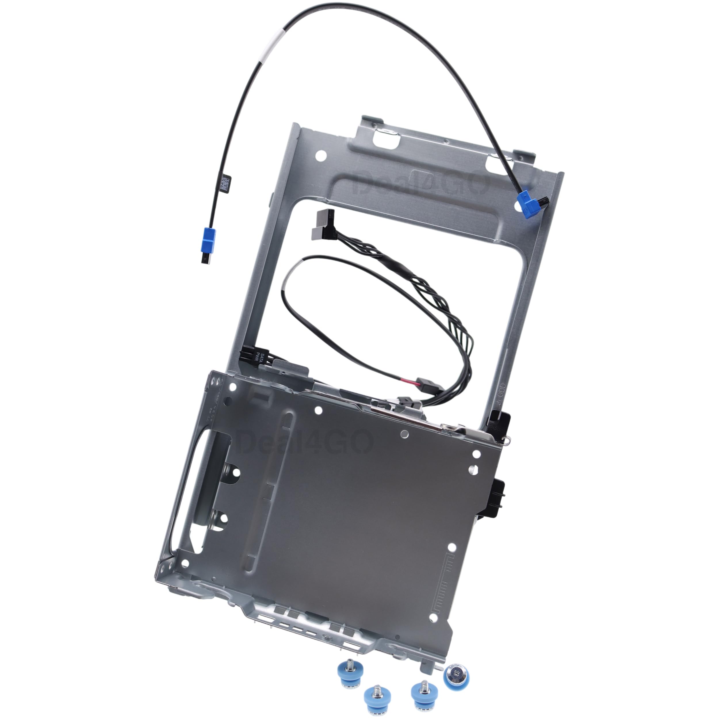 Deal4GO Staffa HDD ODD Caddy da 3,5 pollici w/cavo di alimentazione SATA G0WKG YJW72 MKT27 ricambio per Dell Tower QBT1250 QCT1250 QBS1250 QCS1250 FCS1250