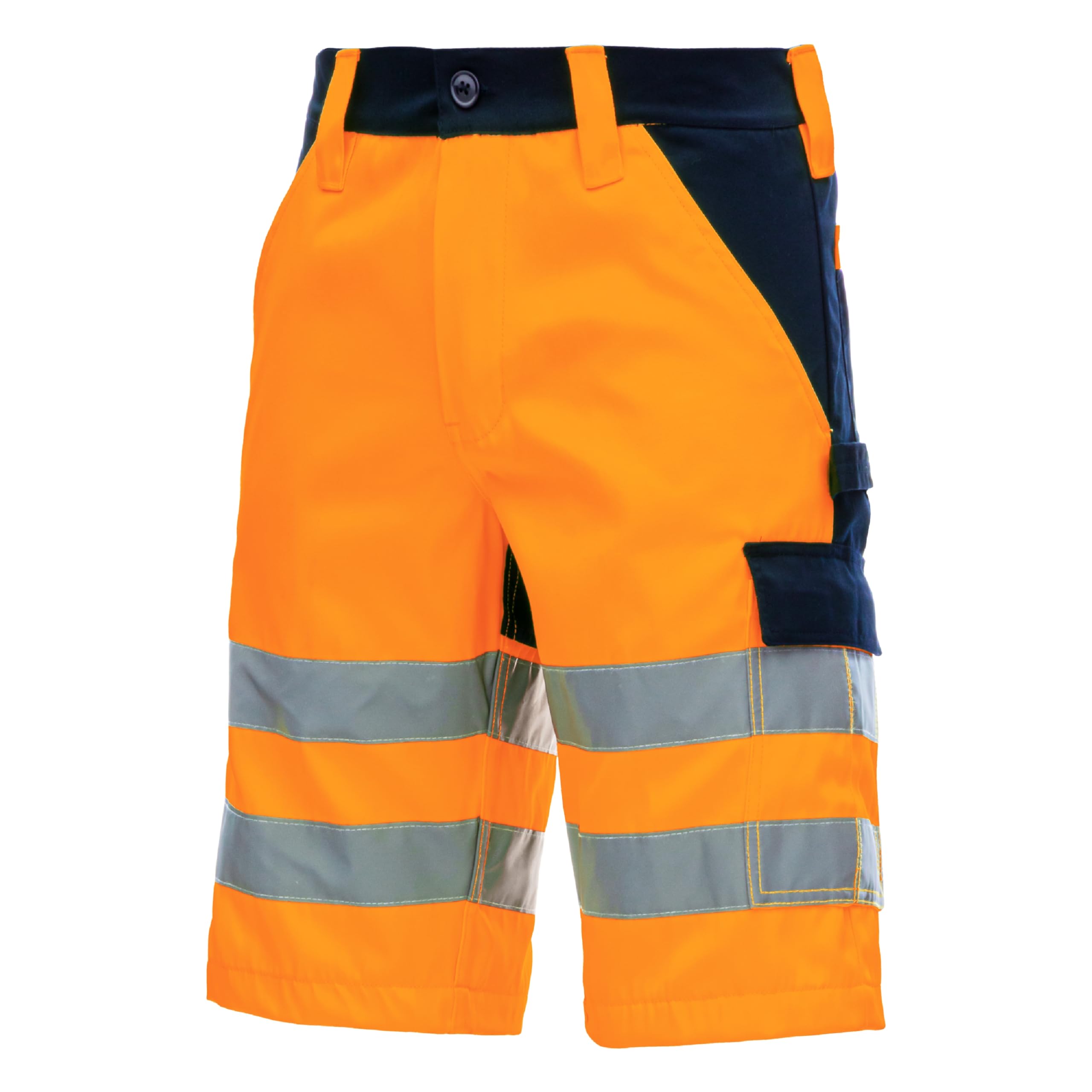 Nitras Warnschutzshort Short Kurze Hose Arbeitshose für den Sommer
