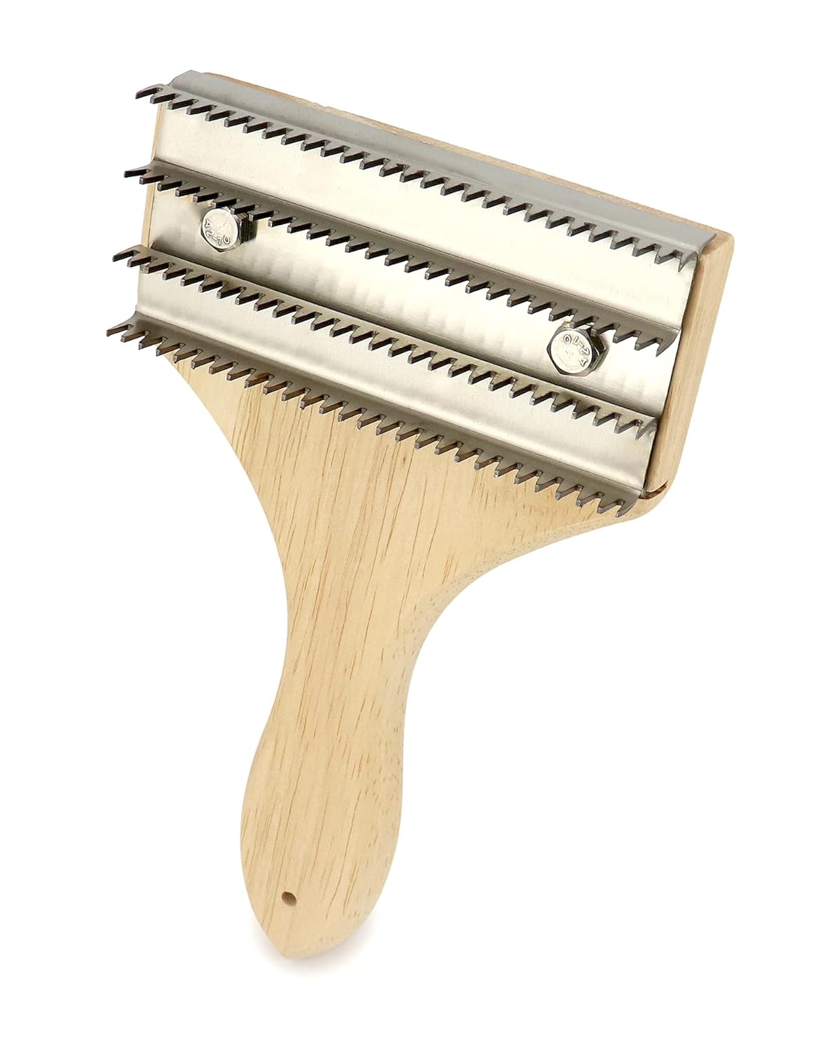 QWORK Buffing Wheel Rake 77/8" L x 4 3/4" W Effortlessly