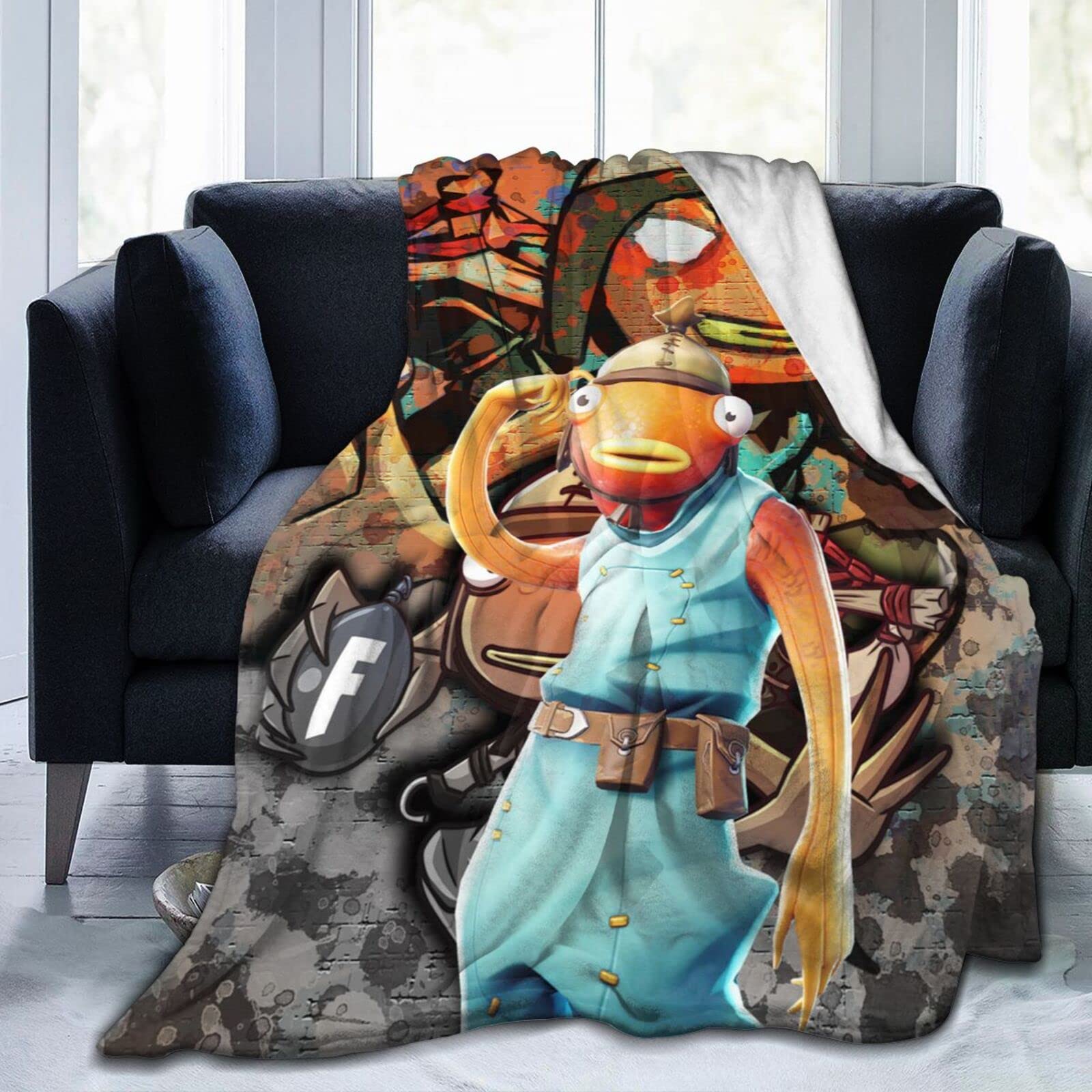 Amazon.com: Game Blanket 3D Printing Super Soft Flannel Blanket Anime Warm Throw  Blanket Fashion Sofa Bedding 3-50x40 : Home u0026 Kitchen
