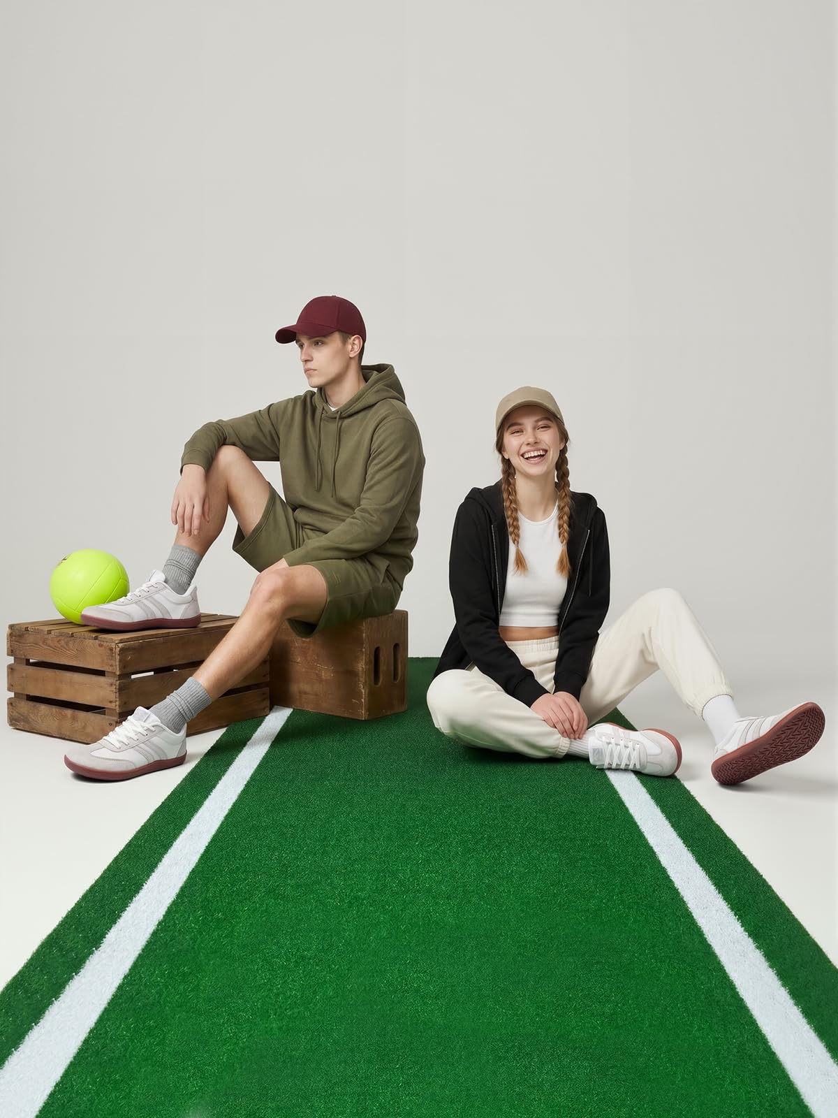 Sosenfer Barfußschuhe zum Hineinschlüpfen, breite Zehenbox, für Herren und Damen, minimalistisch, lässig, unisex